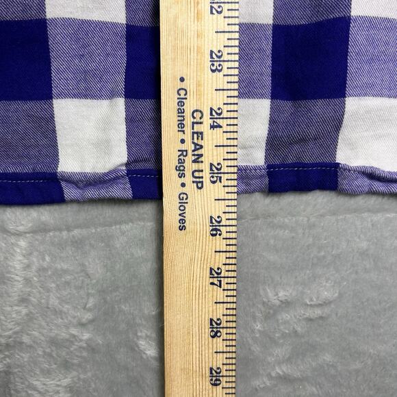 J Crew Flannel Shirt Womens Small Plaid Button Up Fall Layers Staple Capsule - Picture 8 of 8